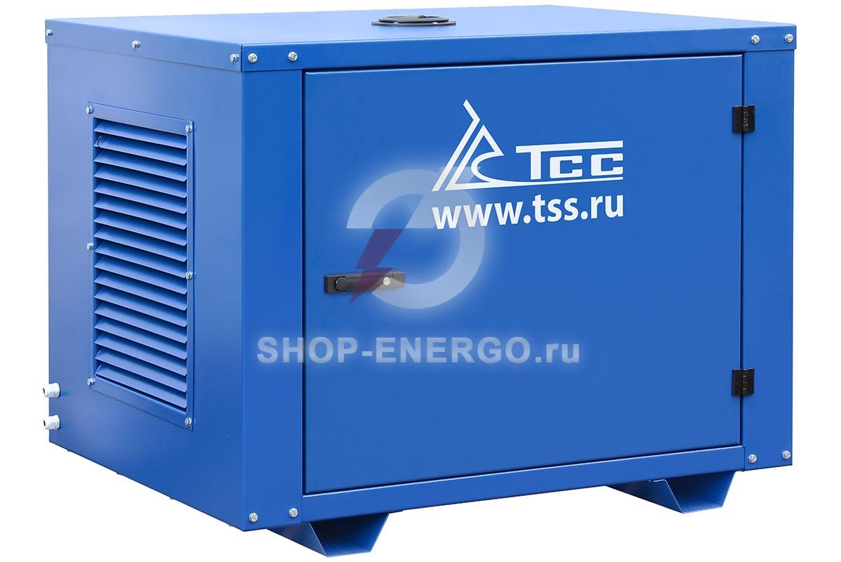 Бензиновый генератор TSS SGG 7500Е3A (в кожухе)