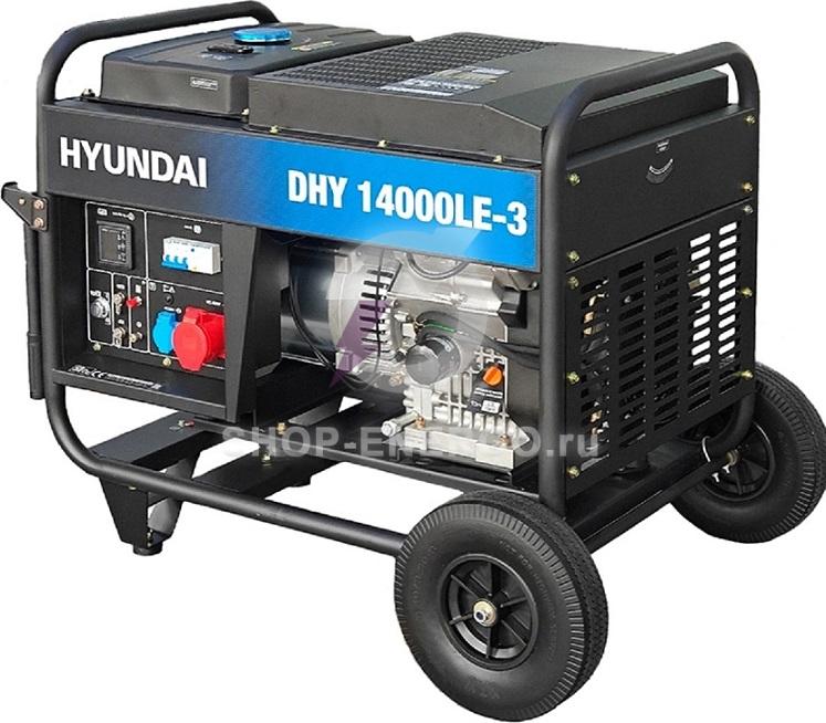 Дизельный генератор Hyundai DHY14000LE-3 Дизельный генератор Hyundai DHY14000LE-3
