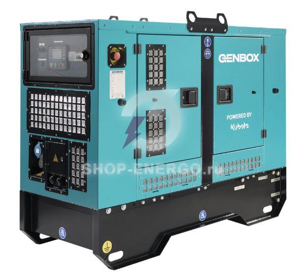 Дизельный генератор Genbox КВТ12M-S