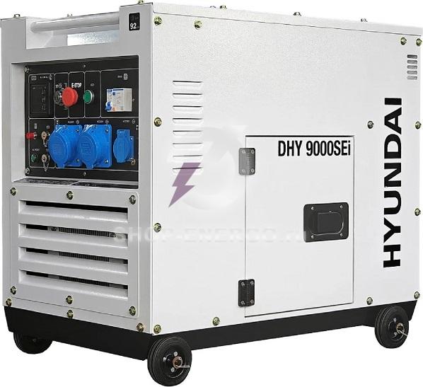 Дизельный инверторный генератор Hyundai DHY 9000SEi Дизельный инверторный генератор Hyundai DHY 9000SEi
