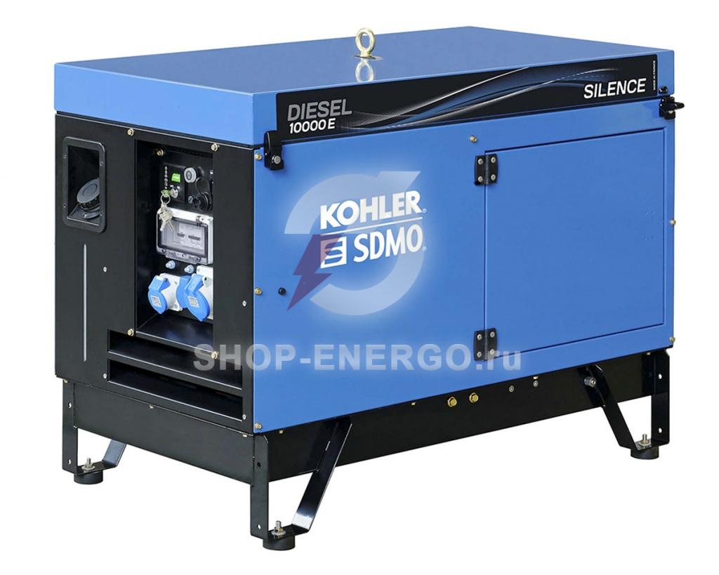 Дизельный генератор SDMO Diesel 10000  E AVR SILENCE