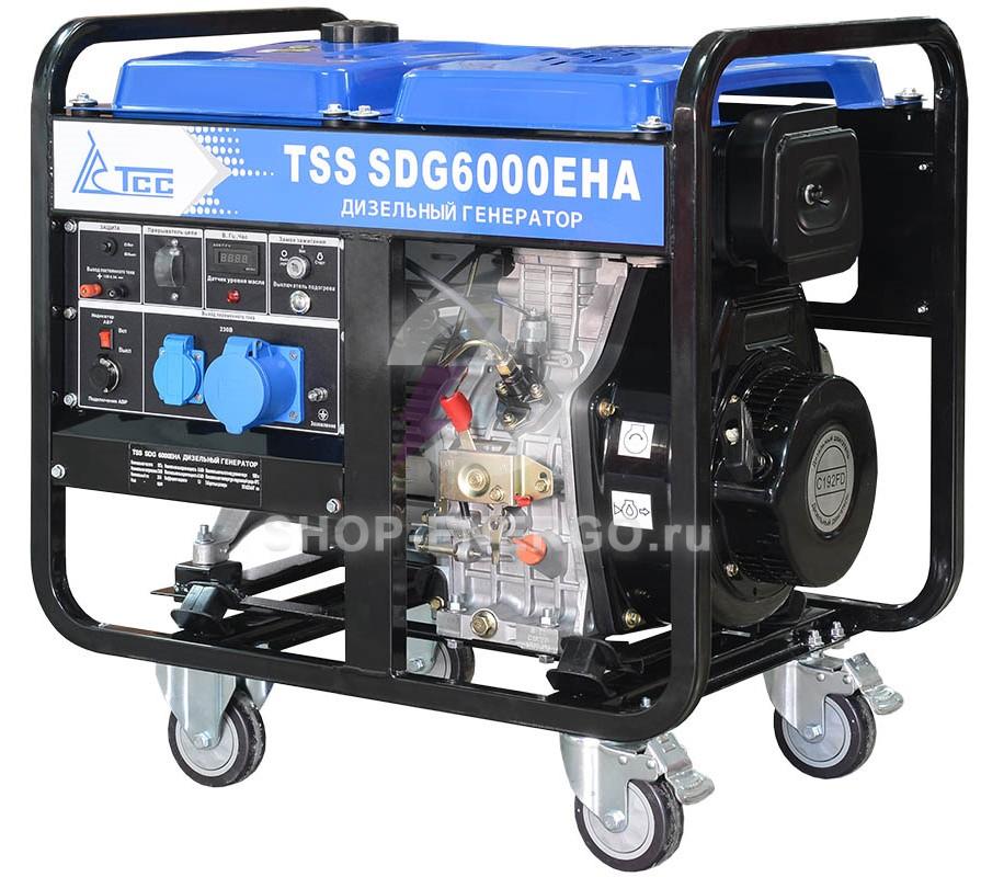 Дизельный генератор TSS SDG 6000EHA