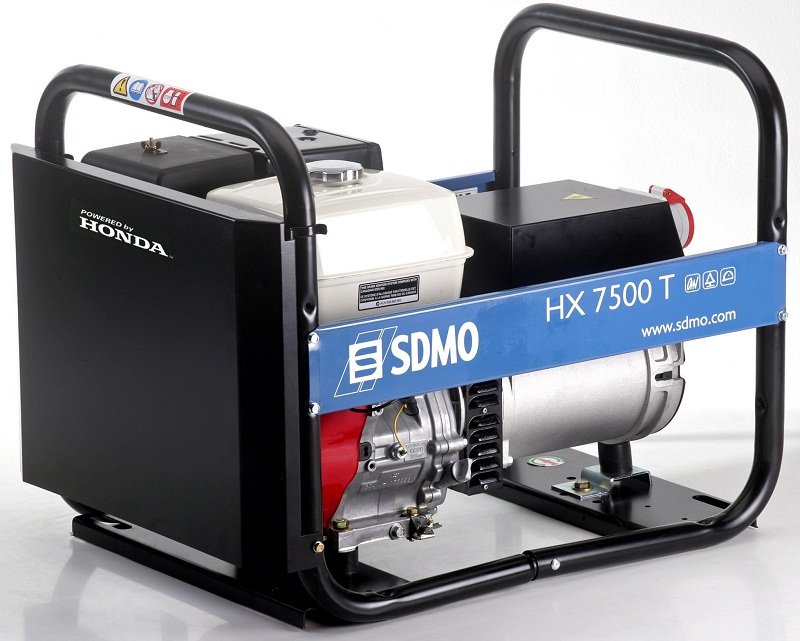 Бензиновый генератор SDMO HX 7500 T-C