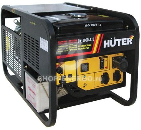 Бензиновый генератор Huter DY11000LX-3