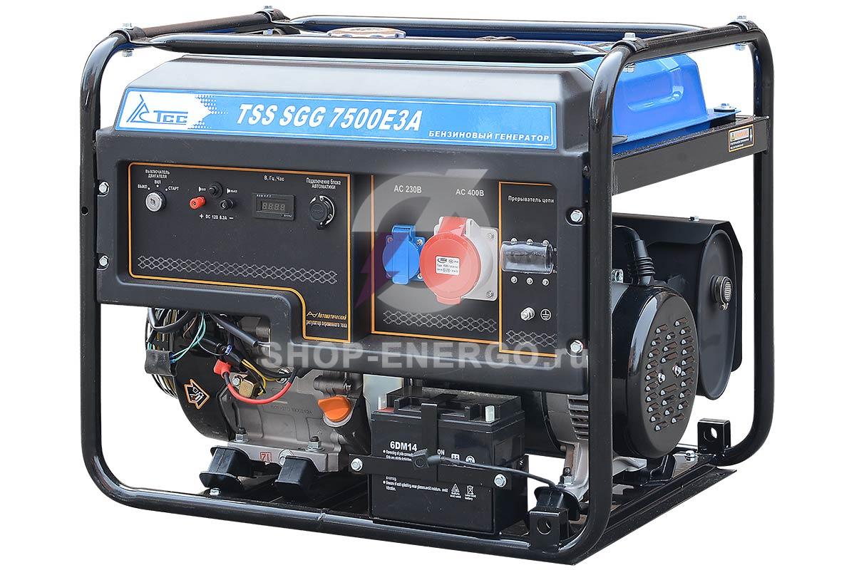 Бензиновый генератор TSS SGG 7500Е3A