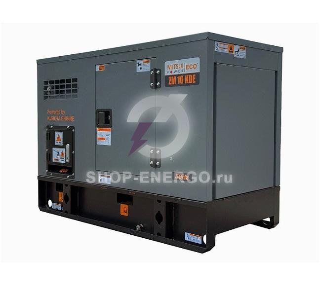 Дизельный генератор Mitsui Power ECO ZM 10 KDE Дизельный генератор Mitsui Power ECO ZM 10 KDE