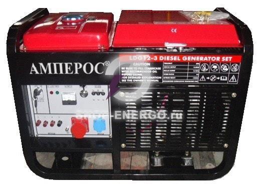 Дизельный генератор Амперос LDG12 E