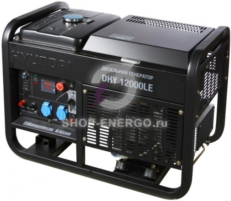 Дизельный генератор Hyundai DHY12000LE