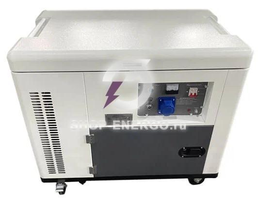 Дизельный генератор Амперос LDG12000E-3 в кожухе Дизельный генератор Амперос LDG12000E-3 в кожухе