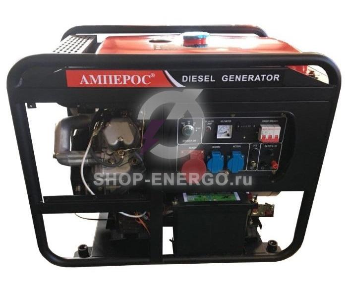 Дизельный генератор Амперос LDG13000E-3